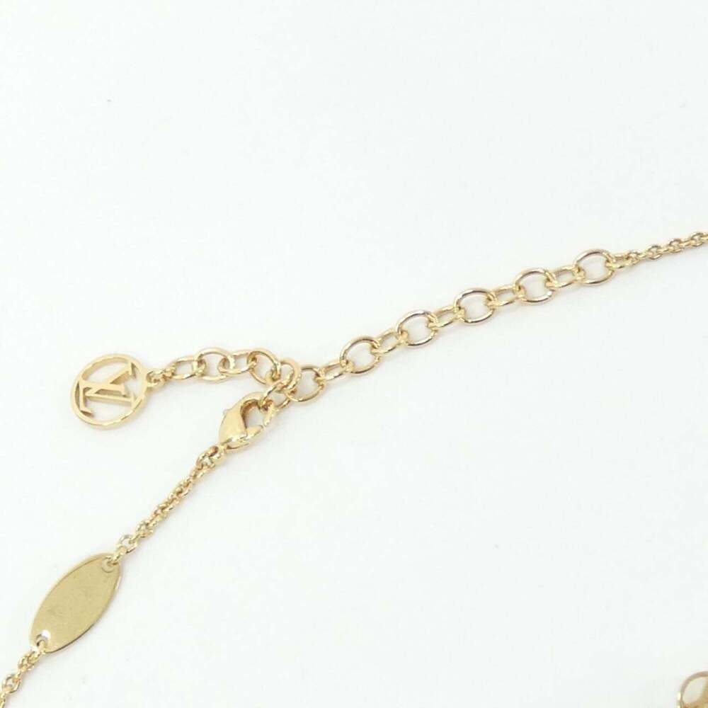 LOUIS VUITTON Gold Necklace - Picture 5 of 6
